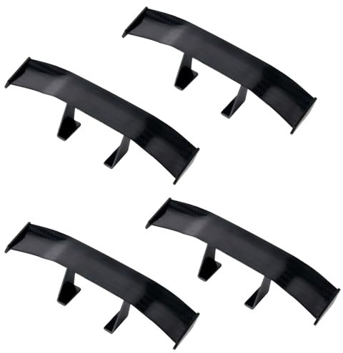 4 Stück Mini Spoiler,Heckspoiler,Mini Spoiler Auto Zum Kleben,Zum Verkleben Spoiler Auto,Gm-Heckflügeldekoration,Fahrzeugstabilitäts-Automodifikationsspoiler,Kann Als Geschenk Verwendet Werden