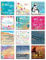 Christian Magnets for fridge, Set of 12 metal inspirational magnets, designed in England, with Bible Verses. Christian Gifts for Women and men, by Just Cards Direct