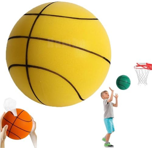 Silent Shot,silent Shot Basketball,silent Foam Basketball,lautloser Basketball,Silent Shot Basketball,Train Hoop Basketball,Bouncing Silent Training Basketball,Uncoated High Density Foam Ball,Soft