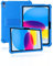 Funda protectora para Apple iPad de 11 pulgadas 2025, nueva tableta A16, funda de silicona suave agradable a la piel para Apple iPad 2025 (azul)