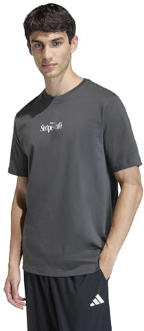 adidas Men's Coffee Cafe Donut Box Graphic T-Shirt