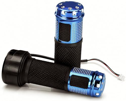 RiuScooter Puño de Acelerador para Patinete Eléctrico, Compatible con Xiaomi M365 1S Pro Essential y Ninebot G30, Azul y Negro