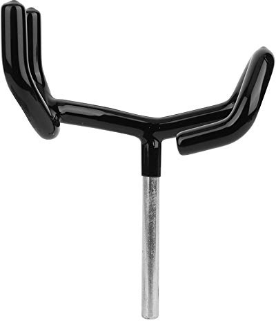 Microfonträgerhalter, Mikrofonboompol -Halter Mikrofon Boompole Support Inhaber Audio Boom Pole Support Halterhalter Metallmikrofonstützen Halter Schwarz