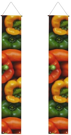 Gesundes Essen, lebendige Ästhetik, festliche Atmosphäre, Banner, Dekoration, für drinnen und draußen, Feiern