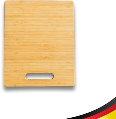 Spülenabdeckung Camping 31,5 x 25,5 cm mit Schneidebrett – Bambus 18 mm – passend für Camping-Spülbecken 325 x 265 mm (z. B. ad-ideen) – Camper Küche