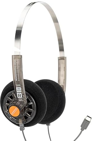 Moondrop Auriculares supraaurales antiguos de 40 mm con auriculares abiertos de 2 pines de 0,78 mm (conector USB-C)