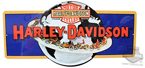 Harley-Davidson ® Globe metal Sign