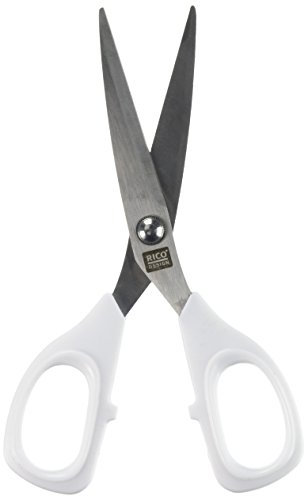 Rico Design Ciseaux de précision 16,5 cm, métal, Blanc, 16,5 x 7 x 1 cm
