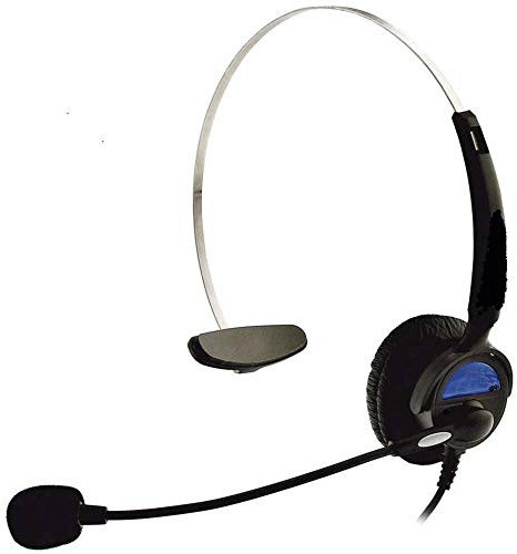 Basetech KJ-97 Telefon On Ear Headset kabelgebunden Mono Schwarz