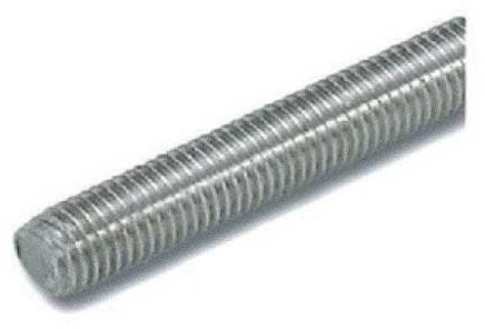 BARRA FILETTATA INOX AISI 316 DIN 975 MM.1000 - DESTRA - M8