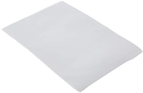 Pirulos Sábana Bajera Ajustable para Cuna, Algodón, Blanco, 50 x 80 cm