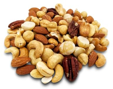 BERLINER NUSS - Just Roasted! Sea Salt Nussmix 1000g Beutel – In Heißluft geröstet – Mix aus Jumbo Erdnüssen, Cashews, Mandeln, Pekan, Macadamia & Haselnuss