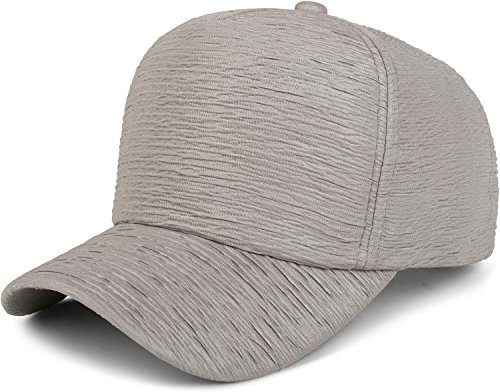 styleBREAKER Unisex Baseball Cap Crunched | Basecap | Gebogener Schirm, Baumwoll-Schweißband, laminierte Frontpanels, verstellbarer Button-Strap Verschluss am Hinterkopf.