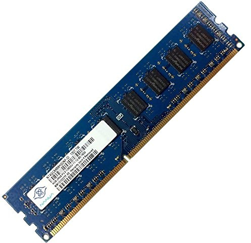 4Go RAM NANYA NT4GC64B8HG0NF-DI DIMM DDR3 PC3-12800U 1600Mhz 2Rx8 CL11 PC Bureau