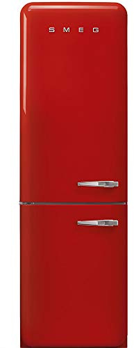 Smeg FAB32LRD3 Kühl- und Gefrierkombination Freistehend Rot 331 l A+++