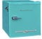 Frigidaire EFR176 Retro Compact Fridge with Chiller Mini Refrigerator with Built-in Bottle Opener for Office, Bedroom, Dorm Room or Cabin, 1.6 cu ft 16 D x 18 W x 18.5 H, Blue