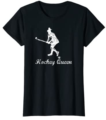 Hockey Queen Königin Outfit Geschenk für Training & Turnier T-Shirt