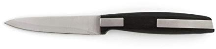Quid Cuchillo Verdulero Idable Habitat de Acero Inox 9cm | Negro, Acero Inox, acabado metalizado, 9cm