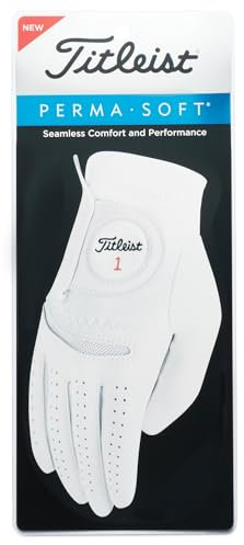 Titleist Perma Soft Handschuh Herren weiß rechte Hand/M