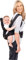 Porte-bébé ajustable 3-1 - DREAMBABY - MANHATTAN - Confortable et polyvalent - Nouveau-né a enfant jusqu'a 15 kg - Noir