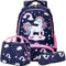 Schulrucksack Mädchen Einhorn Schulranzen Set Mädchen Schul Sachen für Mädchen Reisetasche Kinder Rucksäcke Mädchen Schule Taschen Mädchen