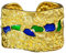 NicoWerk Anello da donna in argento sterling 925, con struttura regolabile, aperto SRI656