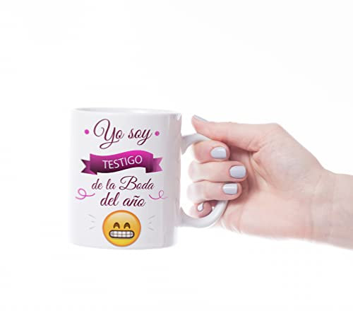 Taza Personalizada | Testigo de Boda| Regalos Personalizados | Regalos para Bodas | Día especial | (150)