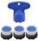 M16/M18/M22/M24, Water Saver Tap Filter Nozzle Faucet Aerator Replacement Parts (M16)