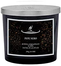 HYPNO CASA CHIC Candela Profumata 200gr Pepe Nero