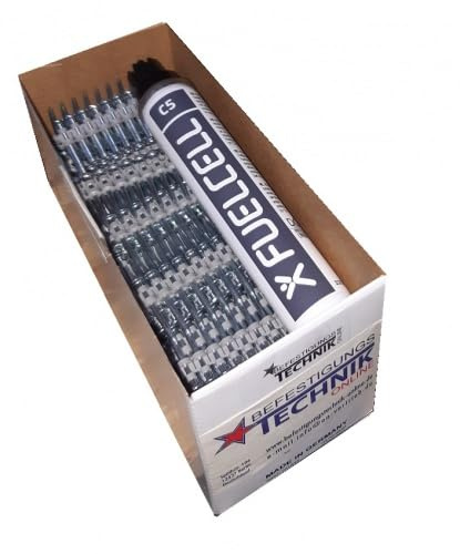 Betonnägel 3,0x32mm XH extra hart + C5 Gas passend für Powers DeWalt DDF5110500 Würth Diga CS-2 CS-3 HFB