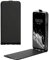 kwmobile Schutzhülle kompatibel mit Samsung Galaxy A14 5G - Hülle Handy - Flip Case Handyhülle Schwarz