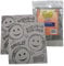 Scrub Daddy Damp Duster Towel, Multipurpose Dusters for Cleaning - Venetian & Wooden Blind Cleaner, Ridged Dusting Sponge for Vents, Radiator, Skirting Boards, Mirrors - Home Cleaning Products, 2 Pack