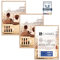CABBEL Lot de trois (3 pcs.) cadres photo 40x50 cm MDF bois moka | avec verre plexi incassable/Moderne