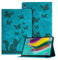 Auslbin en Relieve Samsung Tab S5e Funda 2019, Funda Retro para Tableta de Cuero PU para Samsung Galaxy Tab S5e (2019) 10.5 / T720, Verde