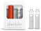 Überlube Travel Lube | Persönliches Silikon Gleitgel Vitamin E | Duftfrei, Geschmacksneutral, Keine Rückstände, Funktioniert Unter Wasser – 15 ml Sedona Kit + Zwei Nachfüller (insgesamt 45 ml)