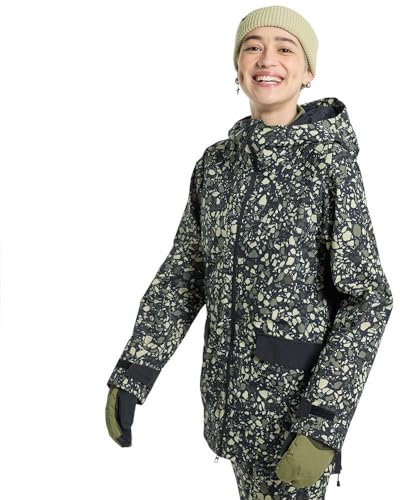 Burton - Skijacke Lalik 2l Grey Woman - Damen - Größe M - Grau, Grün, grün, M