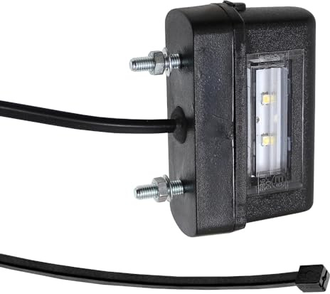 meinAnhängerersatzteil Aspöck LED Kennzeichenleuchten Nummernschildleuchten Regpoint SMALL 12V / 24V