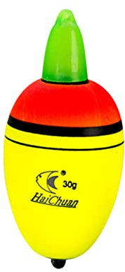 GOOHOCHY Fishing Floats Night Fishing Floats 30g Light for Nighttime Angling Random Color