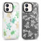 ZhuoFan 2 Stück Handyhülle Durchsichtige für iPhone 11 Hülle 6,1, Weich Silikon Schutzhülle Aesthetic Schildkröte Muster Design Case Ultra Dünn PC Stoßfest Kratzfest Bumper Cover, 17