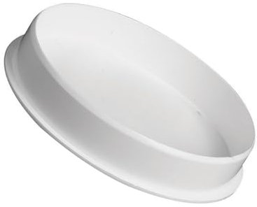 Lüftungsrohr Abdeckung,Rohrabdeckung,PVC Abdeckkappe Abwasserrohr Deckel Endkapp,Endstück Abdeckung für Lüftungsroh Rohrabdeckung zur Verhinderung von Rückströmungen in Rohren(Ø 110)