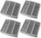 Lot de 40 grilles d'aération réglables en acier, installation simple pour mur de briques