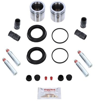 BRKP66H11201 Front Brake Caliper repair seal kit Slide Pins & pistons