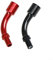 2PCS Mountain Bike V Brake Noodles Cable Guide Stainless Steel Cable Bend Tube Pipe with 2 Inner Liners for Road Bicycle Repair Accessories(Black)