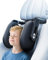 Kopfstütze Auto Kinder, Auto Kopfstütze 2025 Upgrade 360° Drehbare Reise Kopfstütze, 3 Punkt Verbindung Verstellbare Autositz Kopfstütze, Atmungsaktive Memory Foam Kopfstütze für Kinder, Erwachsene
