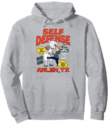 King of the Hill Bobby's Self Defense Class Cartoon Pullover Hoodie