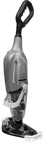 Aspirateur de Piscine Portable, Rechargeable, sans Fil, avec Manche télescopique, nettoie jusqu'à 120 l/Min, autonomie de 80 Min for piscines Hors Sol et spas.