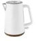 New Matte White 1.7L Scandi Fast Boil Kettle – 3KW Rapid Electric Kettle with Energy-Saving 1 Cup Boil, Cordless Base, Water Level Indicator & Boil Dry Protection D-07 (Matte white)