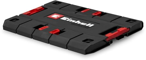 Einhell Original E-Case Adapter Plate, Max. 300 kg, Stackable, Lockable | Can be Combined with Einhell E-Case System and Einhell E-Case Half Size System, for Storage and Transport