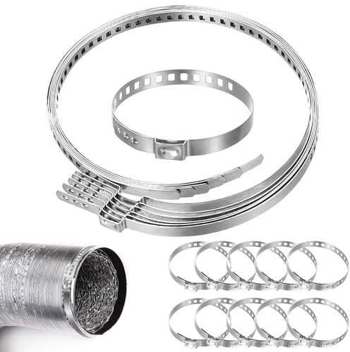 Okeno Select16 Piezas Abrazaderas Universales para Fuelle de Transmisión, Abrazaderas de Acero Inoxidable para Manguitos CV, 25-50mm y 50-120mm, Herramienta de Montaje para Reparación de Automóviles