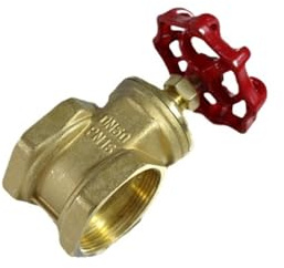 Ventil Messing Tor Eisen Stange Kappe DN15 ~ DN50 Hochdruck Wasser Flansch 1St(DN32)